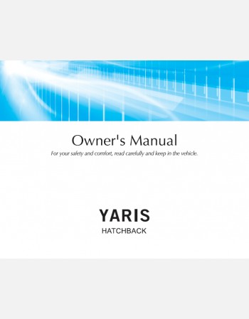 toyota yaris 2020-2021 owners manual